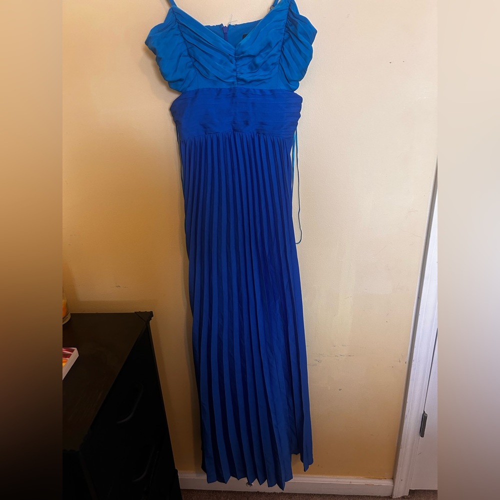 Express Vibrant Blue Dress